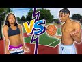 1v1 S.T.R.I.P. BASKETBALL * I CROSSED MY GIRLFRIEND* | VLOGMAS DAY 8 Mp3 Song