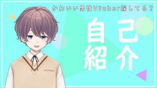 「【自己紹介】かわいい男性Vtuber白咲ゆうだよ！！！【新人Vtuber】」のサムネイル