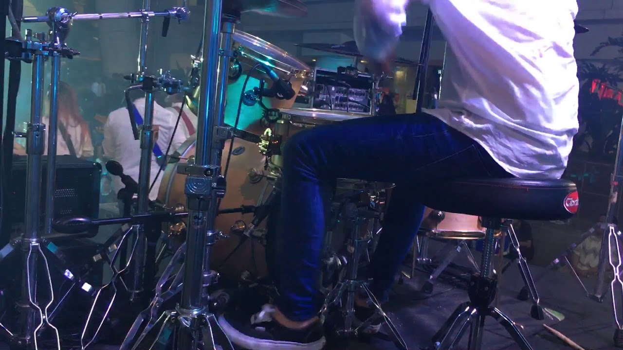 Burning infants drum cam 