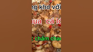 Canh chua cá lóc đồng . Cá lóc đồng kho tiêu . Bầu luộc chấm chao môn