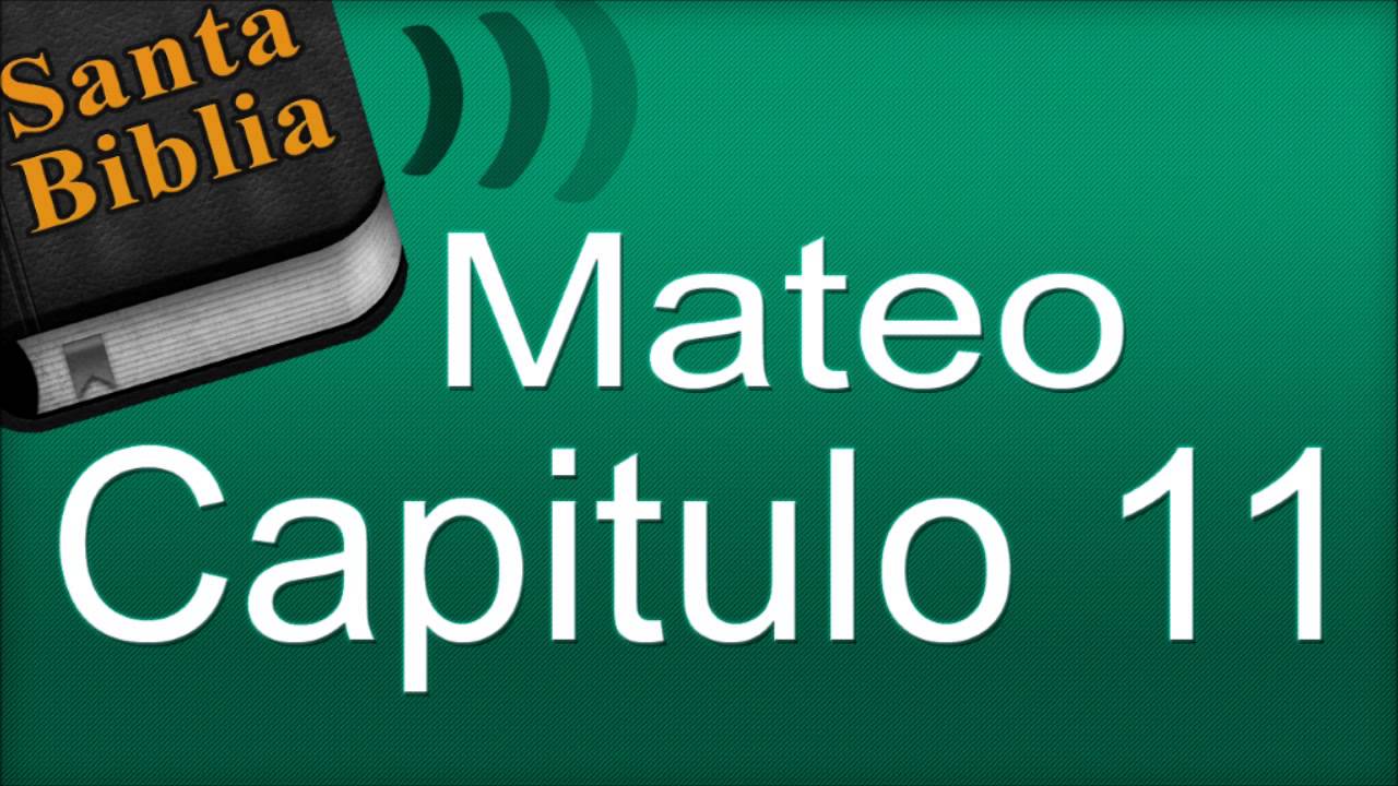 Mateo Capitulo 11 Biblia Hablada Youtube