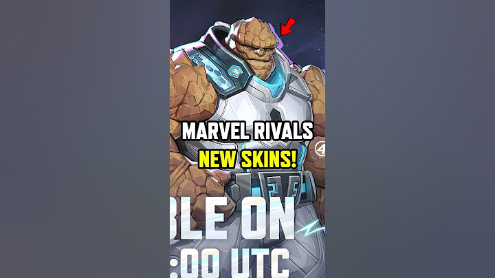 THE THING AND INVISIBLE WOMAN’S SKINS REVEALED IN MARVEL RIVALS!