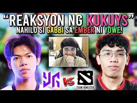 "DI MASUNDAN NG MOUSE ANG EMBER NI YOWE!"🤣 - Reaksyon ng KUKUYS sa TEAM NIMISTER vs YANGON!