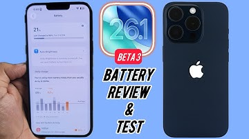 iOS 26.1 Beta 3 Update Full Battery Review & Test on iPhone 13 | Battery Performance on iPhone 13 