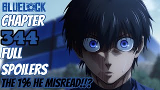 ISAGI'S ULTIMATE COUNTER!!…-Blue Lock Chapter 344 full-Spoilers-Summary