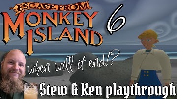 Stew Plays "Escape from Monkey Island" Part 6 - Finding the Herman Toothrot Bug #monkeyisland 🐒🦜🏴‍☠️