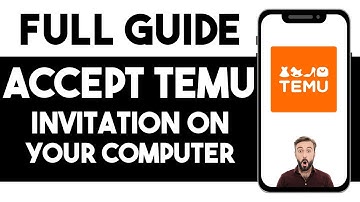 ACCEPT TEMU INVITATION USING COMPUTER 2025 (STEP BY STEP)