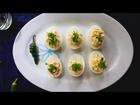 Spicy Jalapeño Deviled Eggs