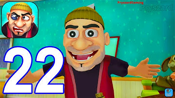 Scary Robber Home Clash - Gameplay Walkthrough Part 22 All Intro Movies All Levels (iOS,Android)