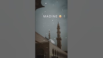 Mustafa Jaan E Rehmat Pe Lakhon Salam #madinasharif