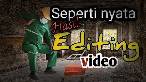 Mulus seperti nyata [ Hasil editing video ] Memecahkan batu bata tanpa sentuhan tangan