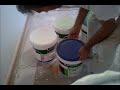 Como preparar, diluir y tamizar la pintura plastica