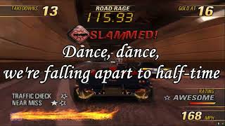 Burnout Revenge OST - Dance, dance - Fallout Boy With lyrics