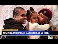 Heartwarming: Army dad surprises 4-year-old daughter at Philadelphia school