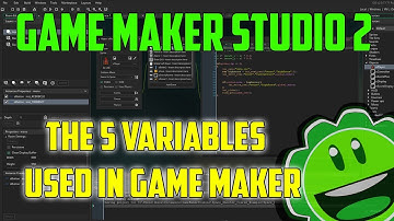 Game Maker Studio 2 How to use Different Variables Beginner Tutorial