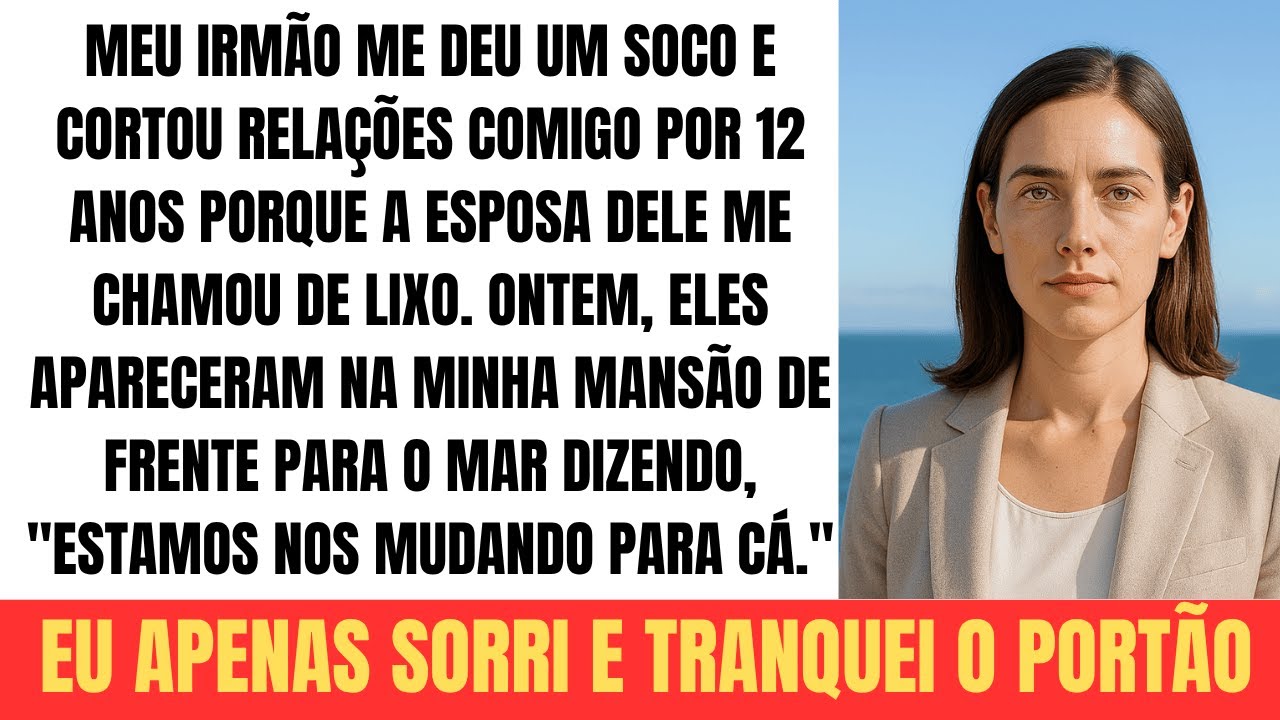 Meu irmão me bateu e sumiu por 12 anos. Tudo porque sua esposa me chamou de lixo.