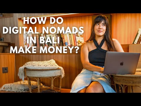 I asked DIGITAL NOMADS how they MAKE MONEY in Bali