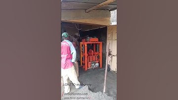 Small Concrete Block Machine in Africa, Portable Concrete Brick Machine