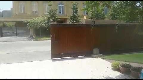 Automatic Sliding Gates Operator Demo