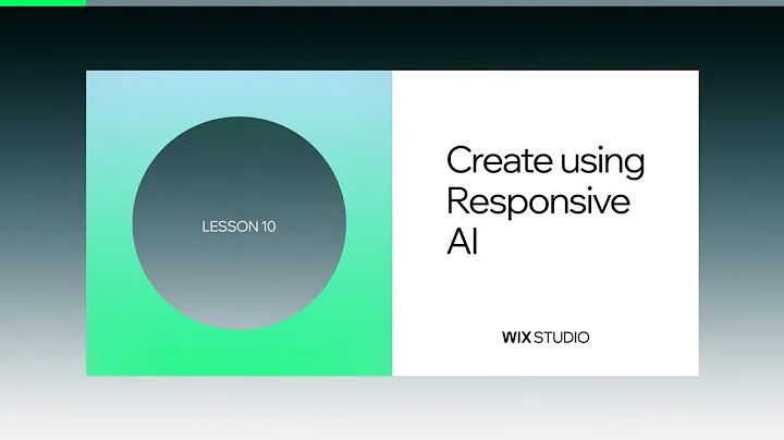 Create using Responsive AI with Wix Studio
