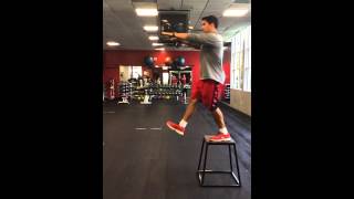 Depth Drop to Consecutive Squat Jumps