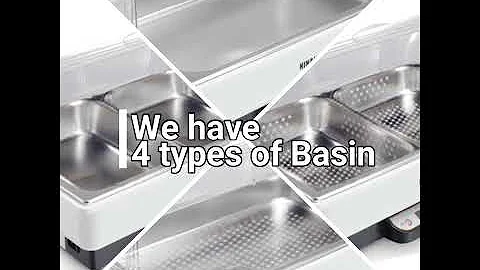 Buffet Portative Digital Display Keep Warm Chaffer Electric Stainless Steel Food Warmer Chafing Dish