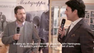 MONTEGRAPPA | Ernest Hemingway Collection, launch event