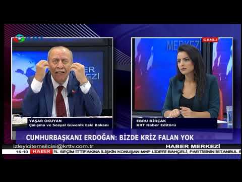 Haber Merkezi - Ebru Birçak & Yaşar Okuyan - 20 Eylül 2018 - KRT TV