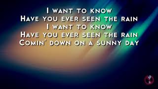 Creedence Clearwater Revival - Have You Ever Seen The Rain Lyrics