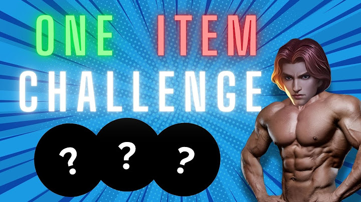 1 Item Only... Can I Survive in MLBB?!