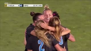 BYU Women's Soccer vs UCLA Game Highlights | 2023