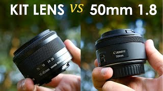Kit Lens vs 50mm 1.8 Prime Lens | Best DSLR Lens? (in Hindi)