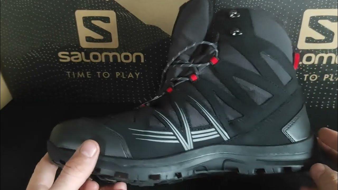 ботинки Salomon Woodsen 2 ts cswp - YouTube