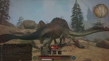 Path of Titans duck v spino