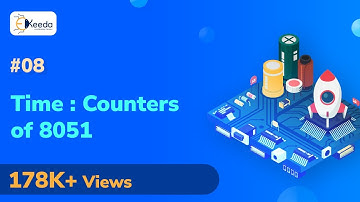 Time Counters of 8051 Microcontroller -  8051 Microcontroller -  Microcontroller and Applications