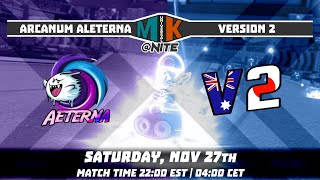 MKU Primetime @ Nite | Week 1 Division 3 | Arcanum Aleterna vs Version 2 (11/27/2021)