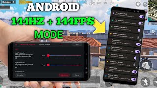 Unlock 120fps Android + 144Hz 144FPS No-Root 100% Working | Max FPS Fix Lag - No Root