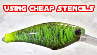 Lure Painting Made Easy: Cheap Stencils for Beginners