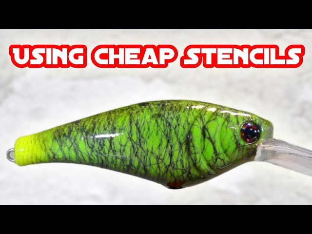 Lure Painting Made Easy: Cheap Stencils for Beginners 