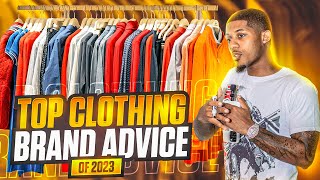 Best Advice For Clothing Brand Owners For 2023-2024