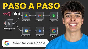 Cómo conectar n8n con Google en 3 Minutos: Drive, Gmail, Sheets, Docs (Tutorial 2025)