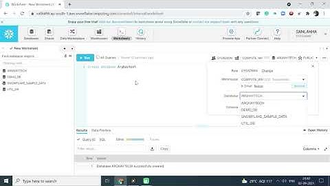 Snowflake :- Create Tables