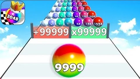 Ball Run 2048 - Gameplay Walkthrough Tutorial Levels (iOS, Android NinjaX YT is live! part - 275