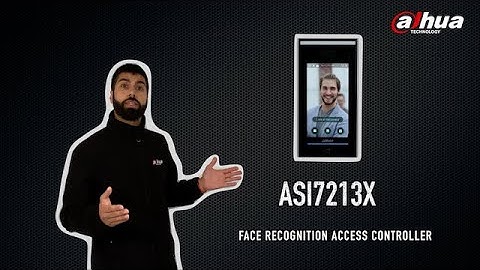Dahua Non-Contact Face Recognition Access Controller - ASI7213X