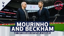 JOSE MOURINHO & DAVID BECKHAM AT TOTTENHAM HOTSPUR STADIUM! The 24 Hour Professional