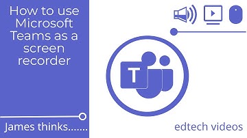 How to use Microsoft Teams as a screen recorder
