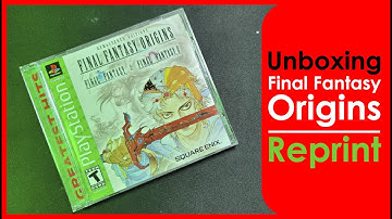 Final Fantasy-Origins-Original reprint-Detailed Unboxing [PS1]