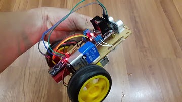 [K-DIY] Xe tránh vật cản | Arduino Obstacle Avoiding Car
