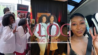 VLOG: Congrats Sister! |Medical School White Coat Ceremony| Teeth Whitening + MORE