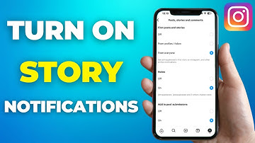 How To Turn On Instagram Story Notifications - Full Tutorial